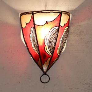 Hide Henna Wall Applique