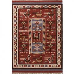 Birdsong kilim rug 180 x 270