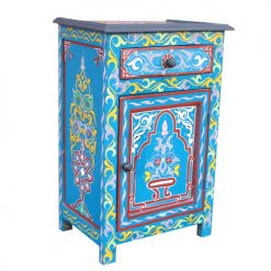 Alternative view of Painted Moroccan Cupboard