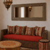 Carved Moroccan Berber Sofa