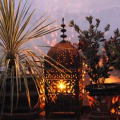 Moroccan Metal Cut Out Lanterns