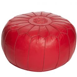 Pouf red