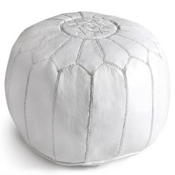 pouf white