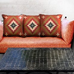 Black Moroccan Mosaic Table