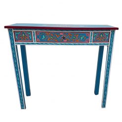 Blue Moroccan Console