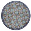 Moroccan Arabesque tiled table