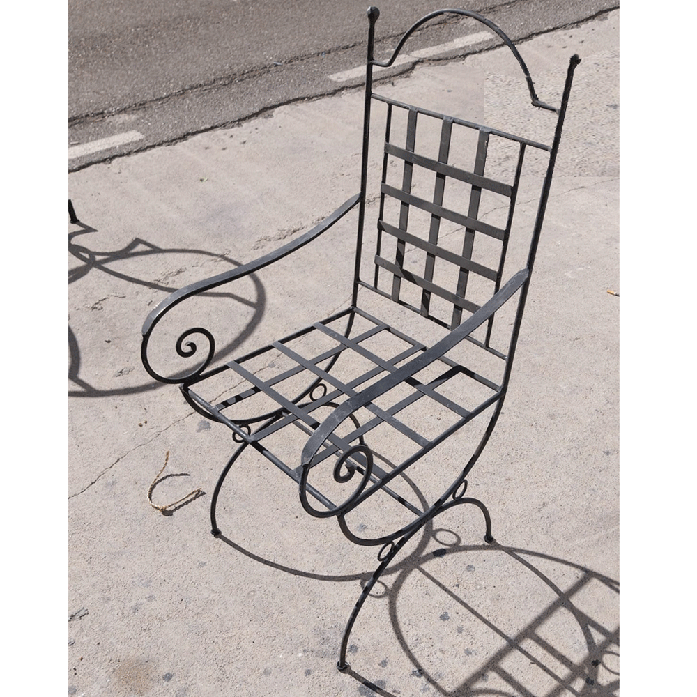 Crossed Arm Chairs