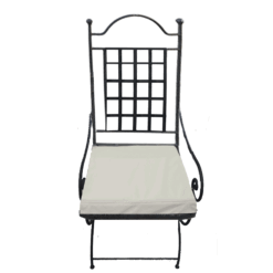Crossed Chairs with arms