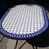 Blue Moroccan Mosaic Dining Tables