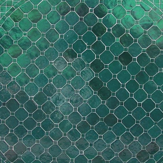 Mesa Mosaico todo verde