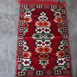 Turkish Kilim Rug Red