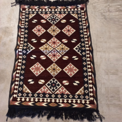Turkish Kilim Rug Brown