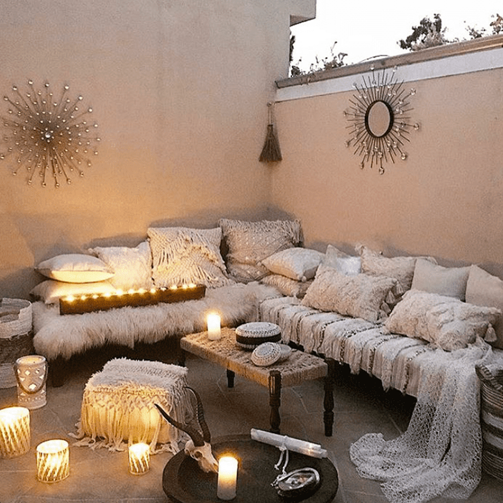 Boho balcony