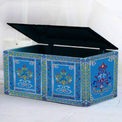 Light Blue Moroccan Trunk