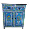 Moroccan sideboard light blue