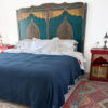 Painted Moroccan Headboard