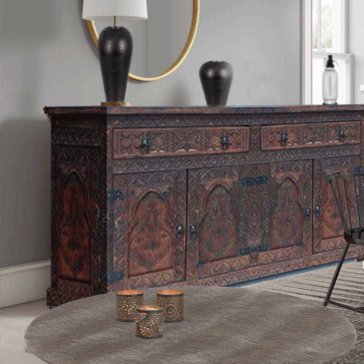 4 door Berber Sideboard
