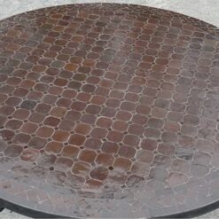 All brown Moroccan Mosaic Table
