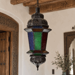 Moroccan octagonal light