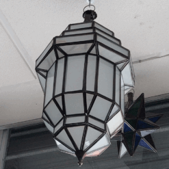 Simple Moroccan Opaque Light