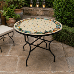 Moroccan Mosaic table 90cm