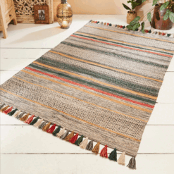 Antara cotton hand loom rug 120x180cm
